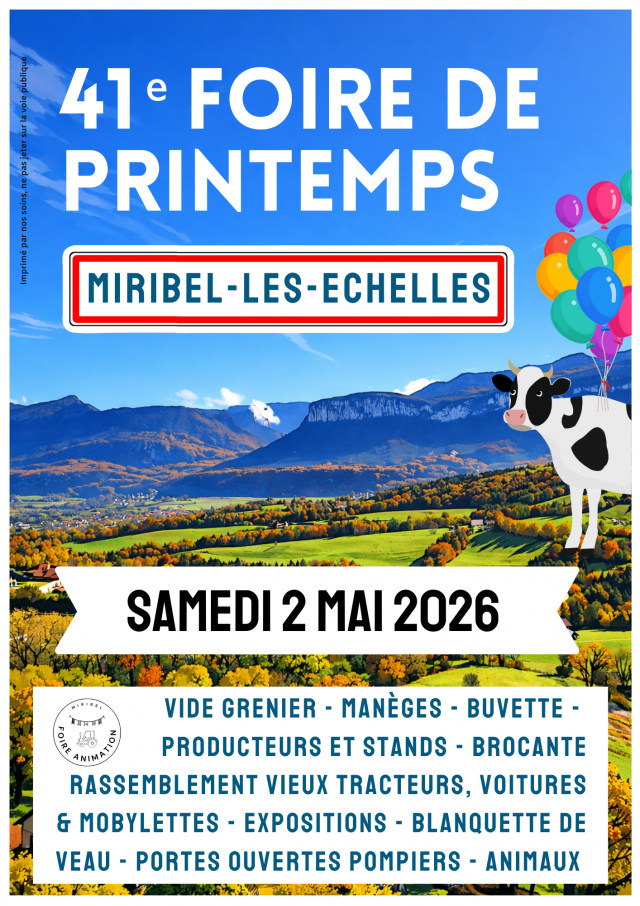41ème Foire de Printemps_Miribel-les-Échelles
