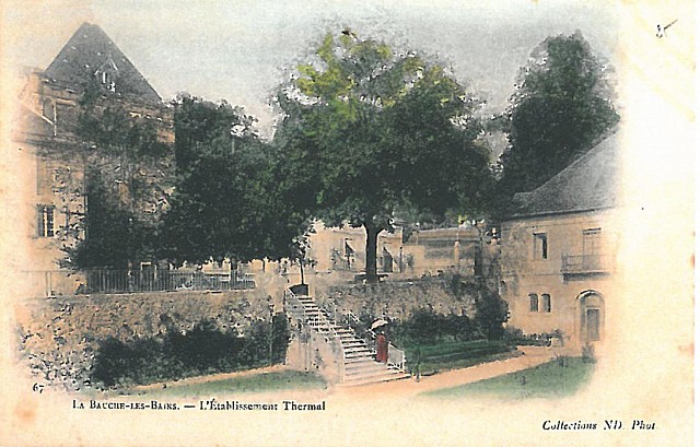 Le château et les thermes de la Bauche