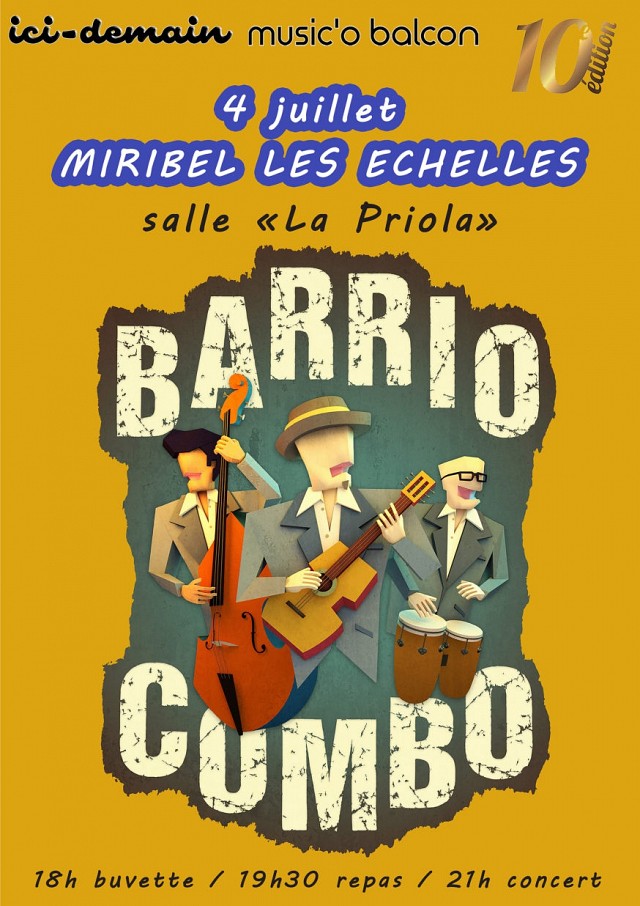 Music'o Balcon : Barrio Combo_Miribel-les-Échelles