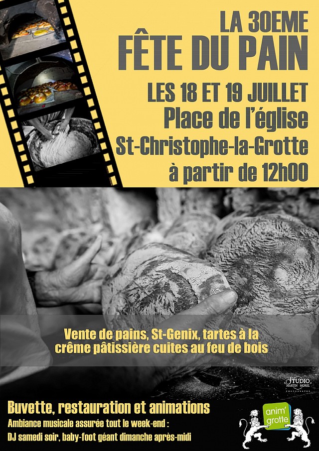30ème Fête du Pain_Saint-Christophe-la-Grotte