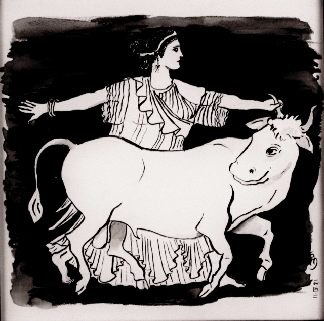 Exposition des dessins, peintures et gravures de Michel Grangeat_Saint-Pierre-d'Entremont