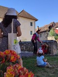 Visite guidée de Yenne théatralisée... avec Christian été 2023 Yenne