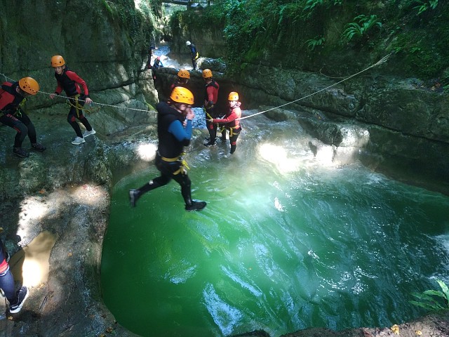 Canyoning avec Piranha Canyon