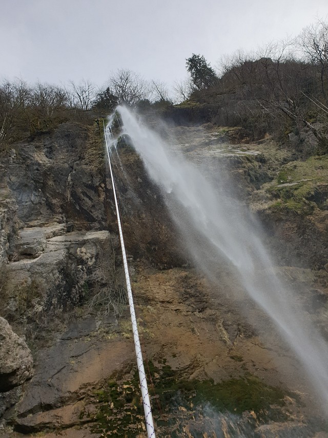 Canyoning à la cascade de Couz