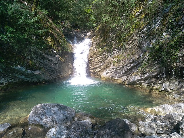 Canyoning au canyon de l'Alloix