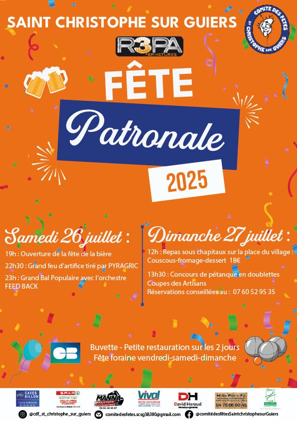 Fête Patronale_Saint-Christophe-sur-Guiers