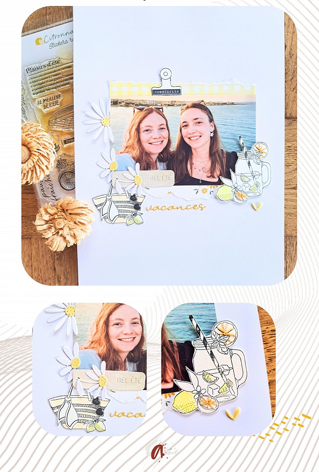 Atelier scapbooking : mettre en valeur une photo_Les Échelles