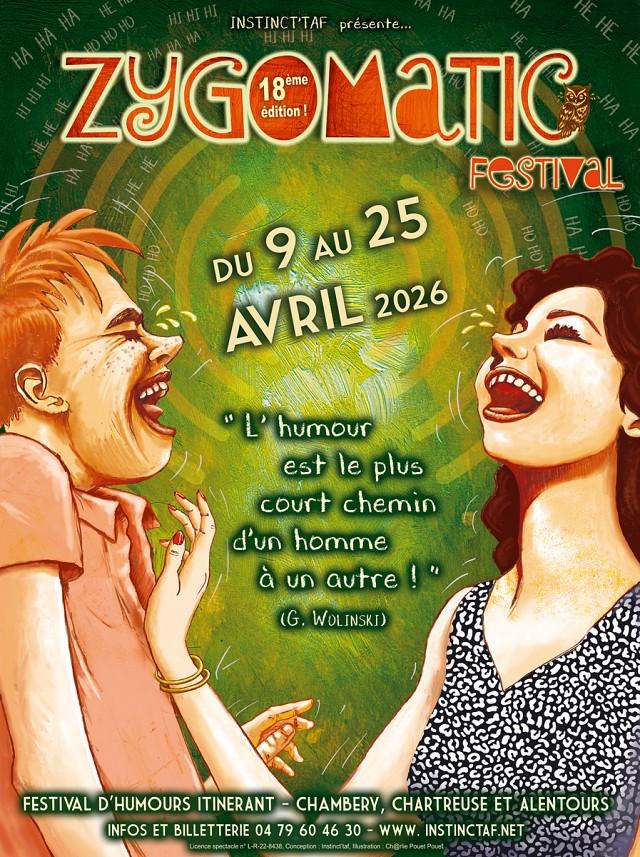 18ème édition du Zygomatic Festival_Les Échelles