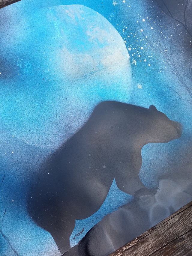 Atelier Street-Art : peignez votre ours rêveur_Entremont-le-Vieux