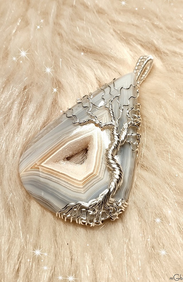 wirewrapping agate