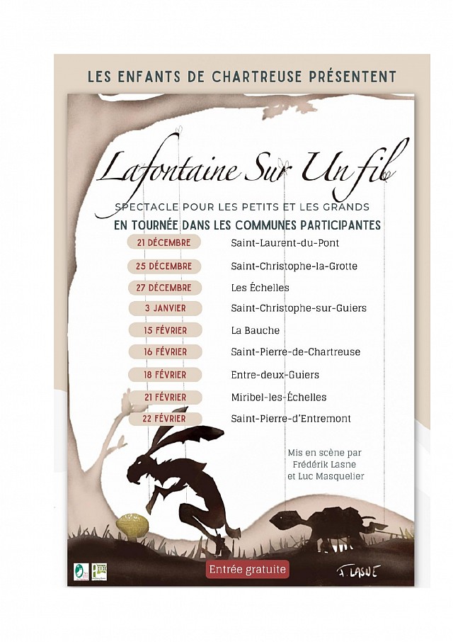 Les enfants de Chartreuse présentent : La Fontaine sur un fil_La Bauche
