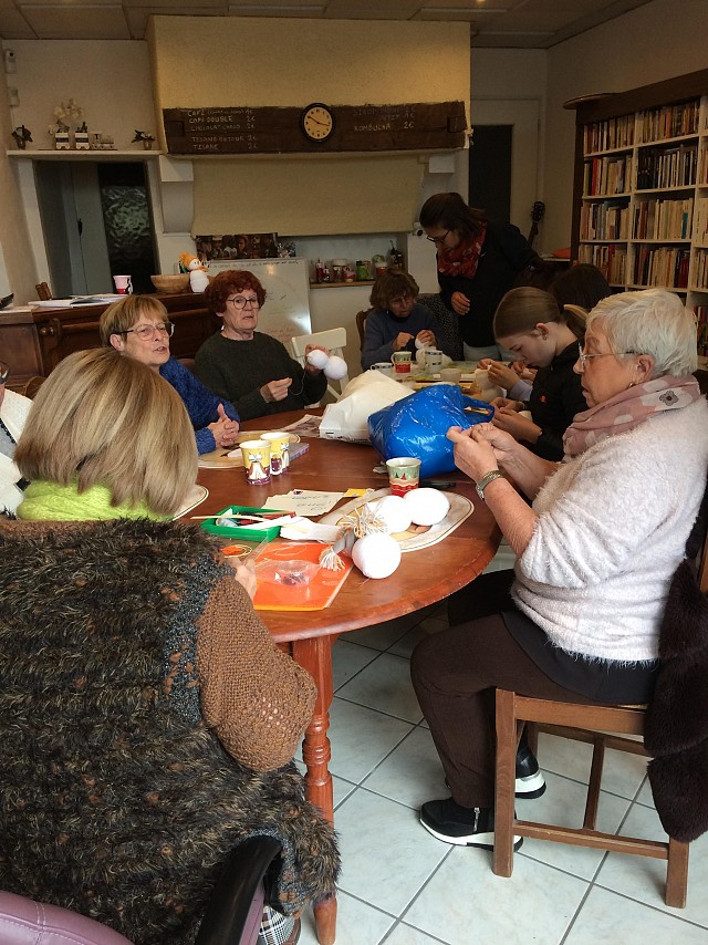 Atelier déco/récup'_Les Échelles