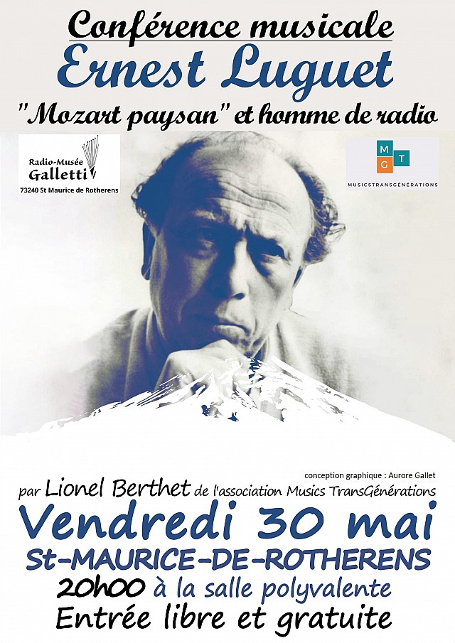 Conférence sur Ernest LUGUET, 