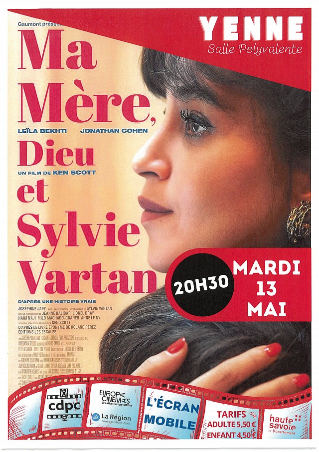Cinéma à Yenne : Ma Mère, Dieu et Sylvie Vartan_Yenne