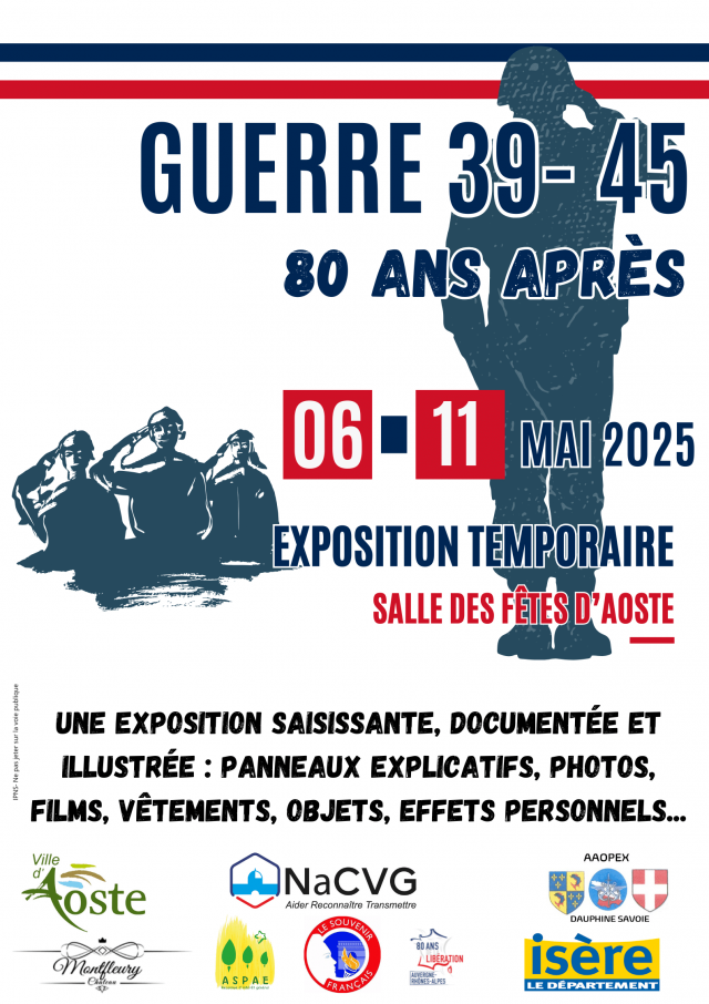 Exposition sur la Seconde Guerre Mondiale_Aoste