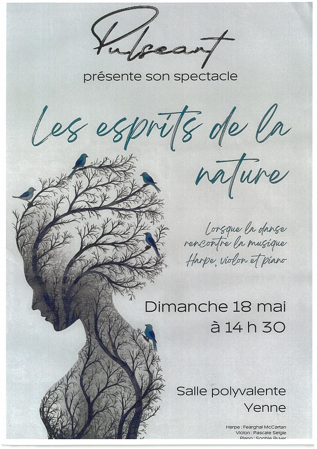 Spectacle de danse : Les esprits de la nature_Yenne