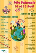 Fête Patronale des 14 et 15 août à Yenne_Yenne
