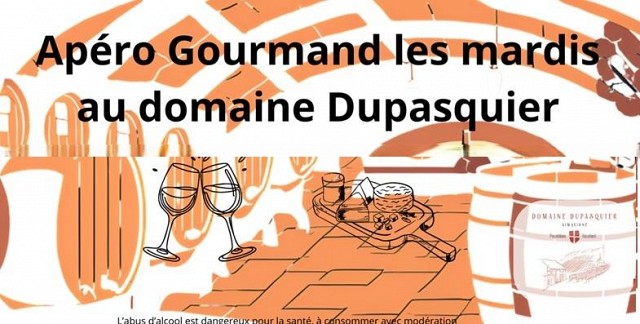 Apéro Gourmand au Domaine Dupasquier - 11h_Jongieux