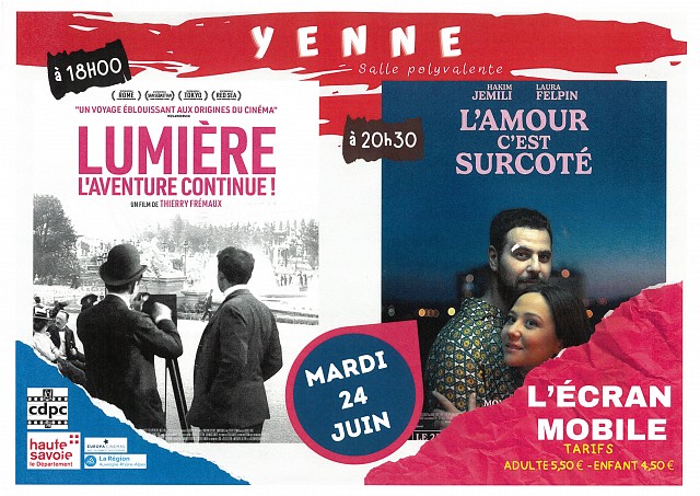 Cinéma Yenne : projection de deux films !_Yenne