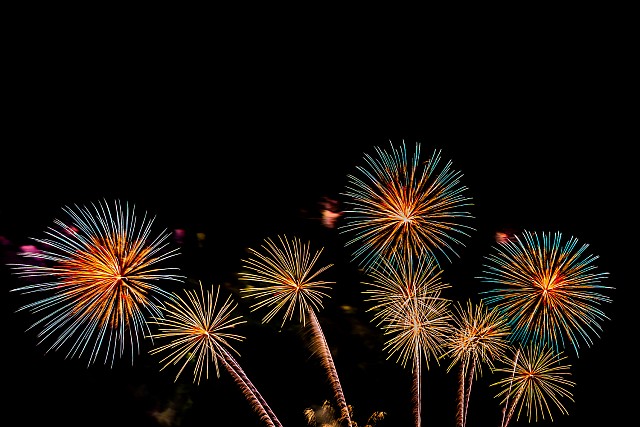 Feu d'artifice avec bal_Le Pont-de-Beauvoisin