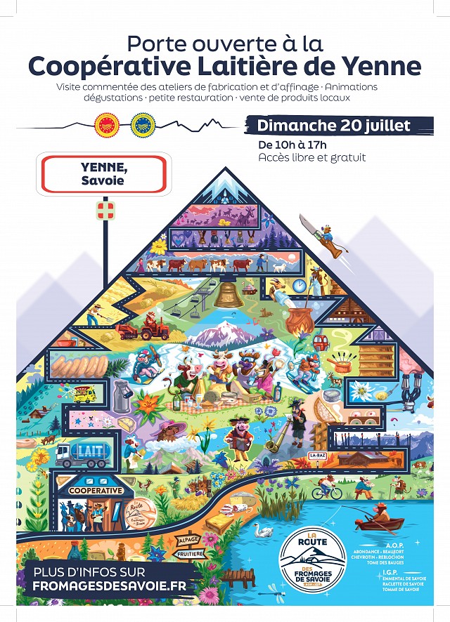 Animations gourmandes à la Coopérative Laitière de Yenne_Yenne