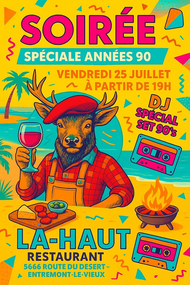 Soirée spéciale années 90_Entremont-le-Vieux