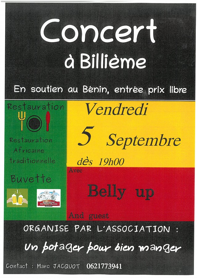 Concert - Belly Up and guest_Billième