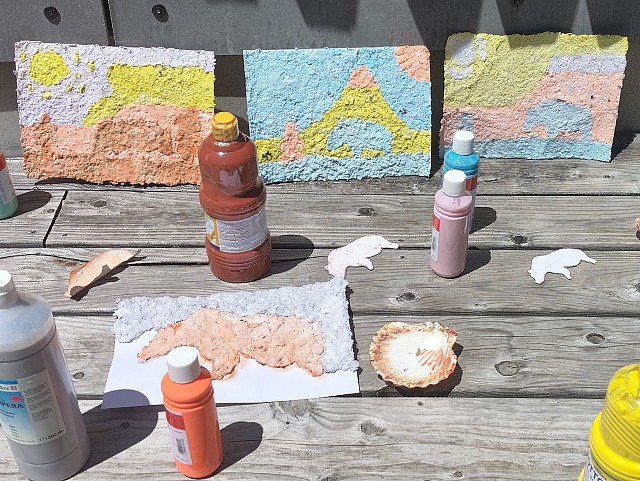 Atelier peinture en papier mâché pour les tout-petits_Entremont-le-Vieux
