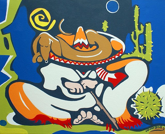 Le teckel et le mexicain