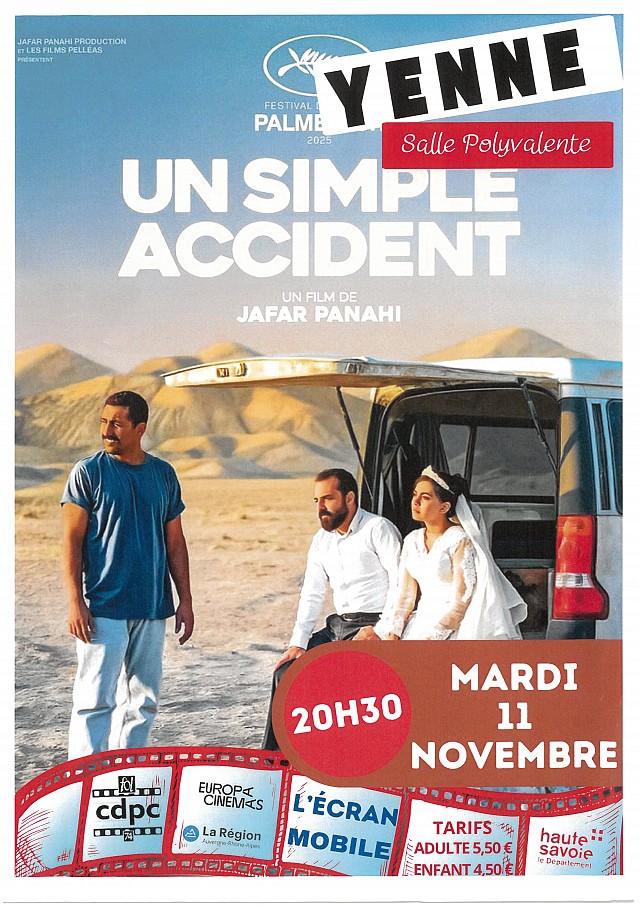 Cinéma Yenne : Un simple accident_Yenne