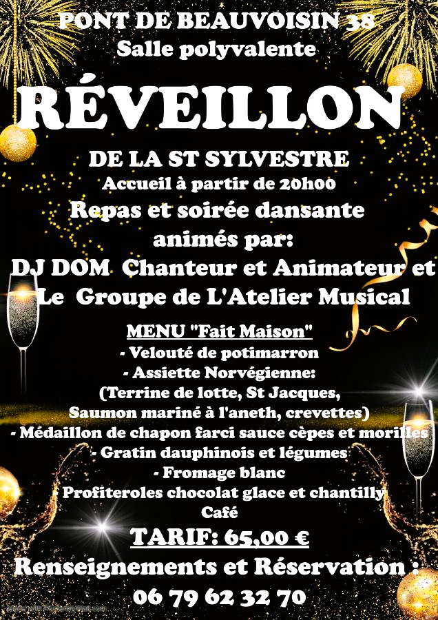 Réveillon St Sylvestre
