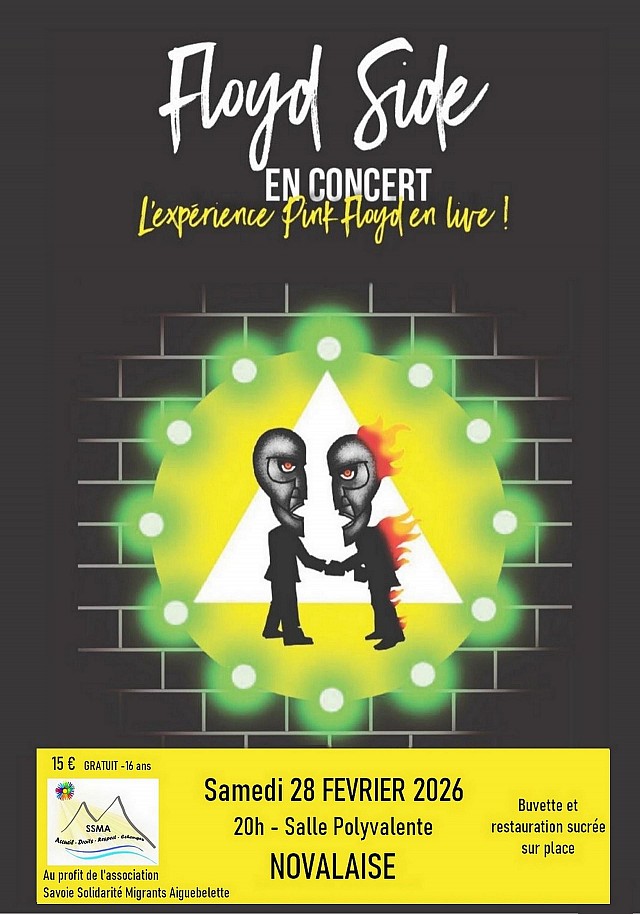 Floyd Side en concert à Novalaise