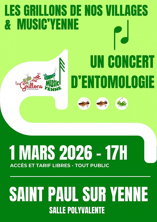 Un concert d'entomologie