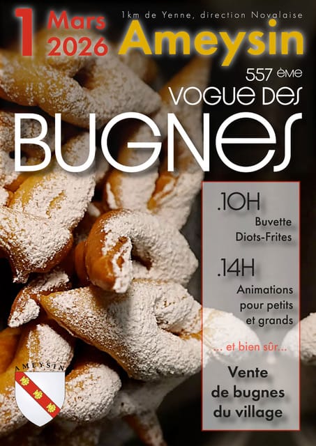 557ème Vogue des Bugnes • Ameysin_Yenne