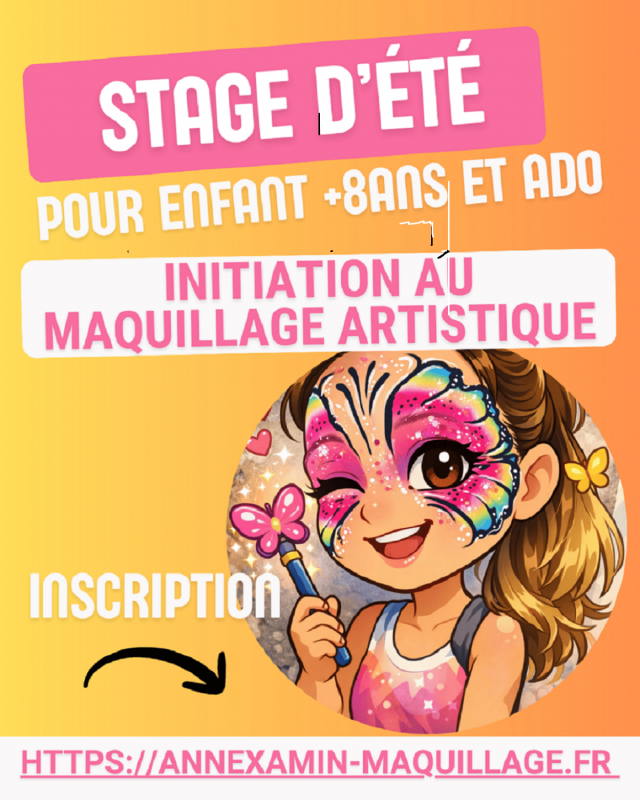 Stage 8-15 ans Initiation au maquillage artistique_Yenne
