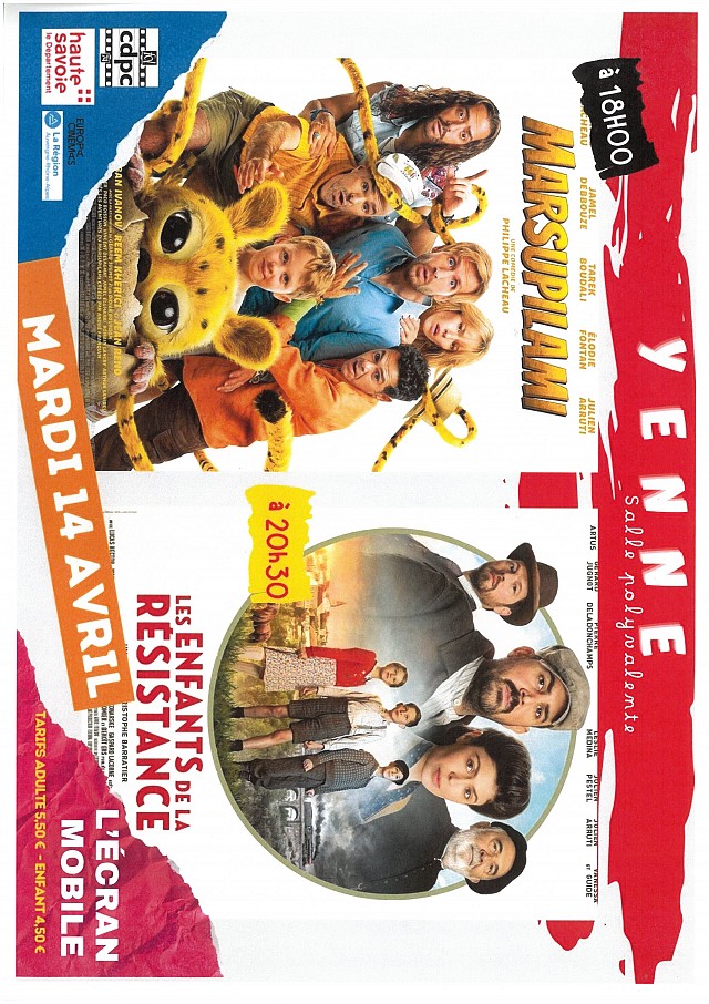 Cinéma à Yenne : Marsupilami_Yenne