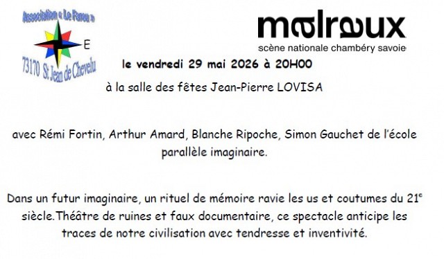 Théâtre - Savoie Nomade : Le Beau Monde_Saint-Jean-de-Chevelu
