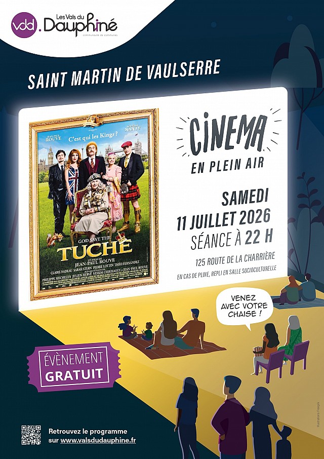 Cinéma en plein air - God save the Tuche_Saint-Martin-de-Vaulserre