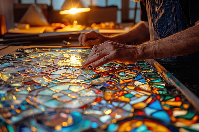 Découverte des ateliers – Verre et Lumière_Voiron