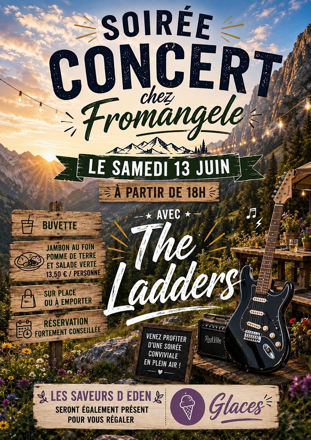 Soirée concert chez From'Angèle_Les Échelles