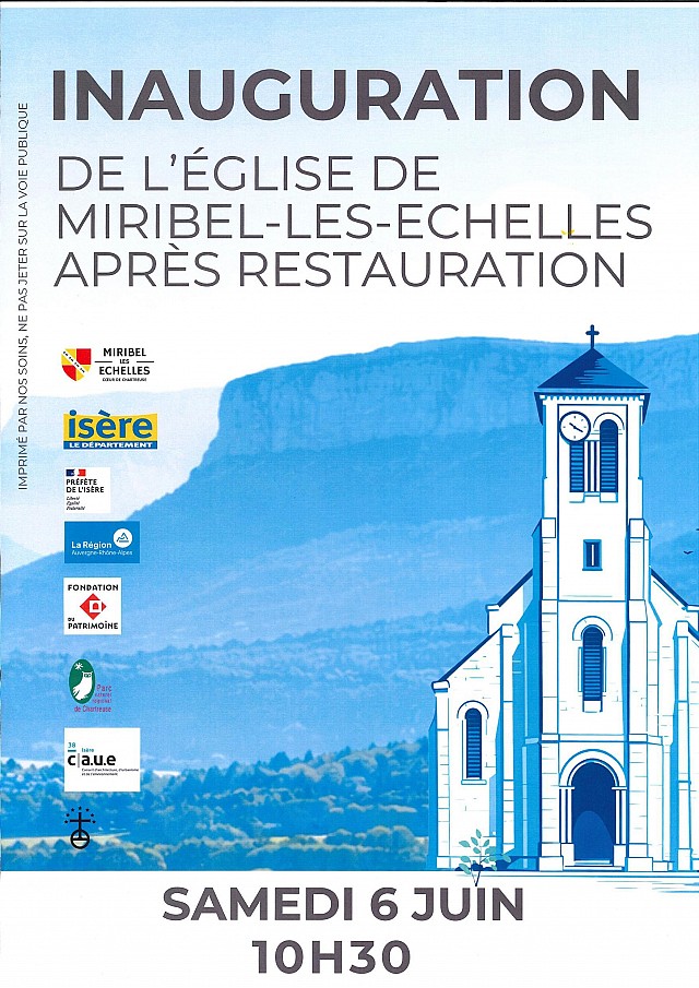 Inauguration de l'Eglise_Miribel-les-Échelles