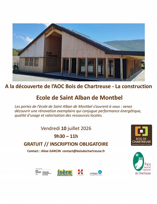 A la découverte de l'AOC bois de chartreuse - La construction_Saint-Alban-de-Montbel