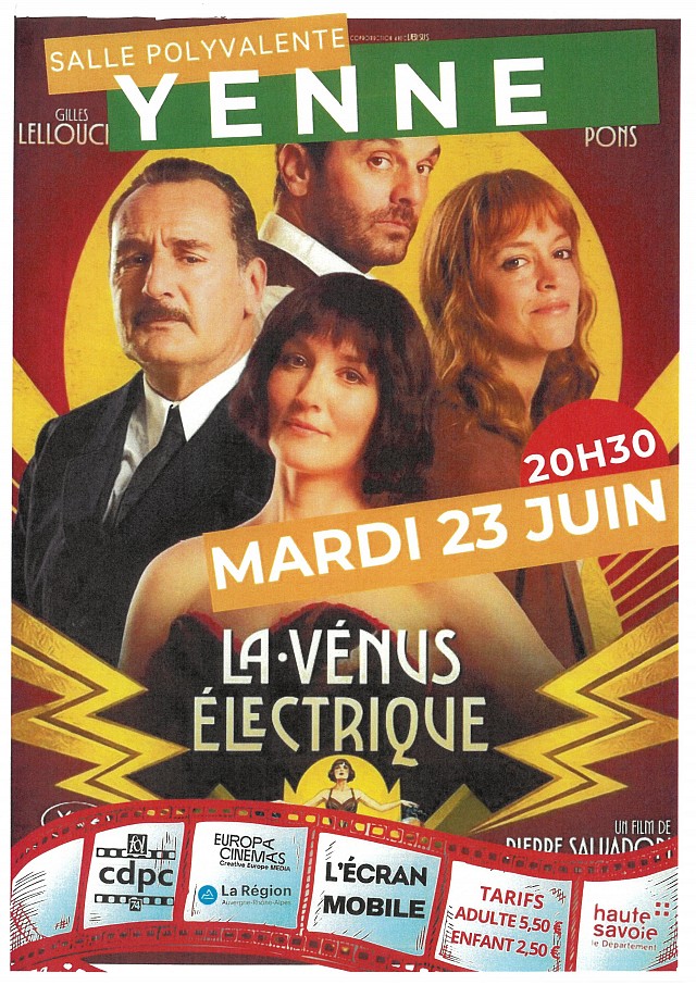 Cinéma à Yenne : La vénus électrique_Yenne