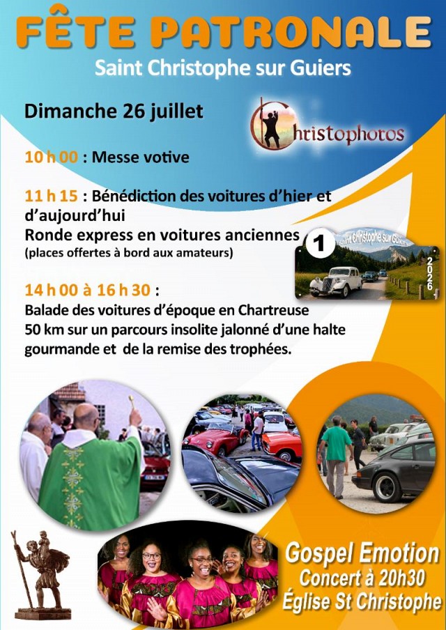 Fête Patronale de la St Christophe_Saint-Christophe-sur-Guiers