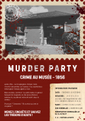 Murder party - Crime au musée - 1856_Aoste