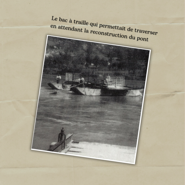 L’histoire de l’ancien bac à traille à Yenne_Yenne