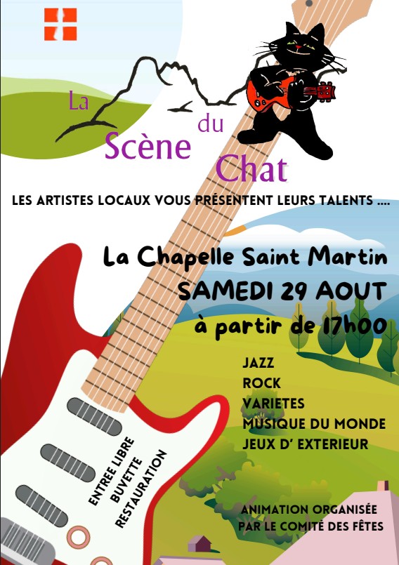La Scène du Chat - 3ème édition !_La Chapelle-Saint-Martin