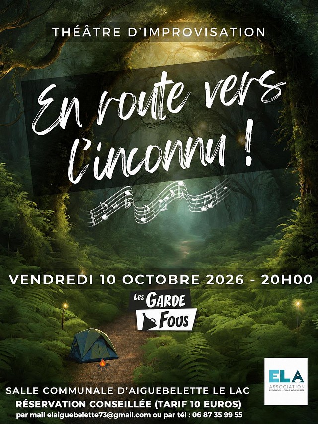 Théâtre d'improvisation à Aiguebelette-le-Lac