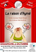 Pièce de théâtre : La Raison d'Aymé à Saint-Alban-de-Montbel
