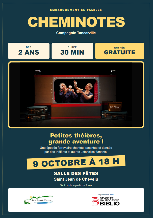 Spectacle : Cheminotes_Saint-Jean-de-Chevelu
